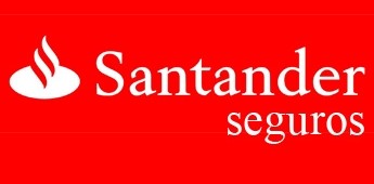 Logotipo Santander para Apartado Compañias Aseguradoras Multiservicios Fortes en Motirl (Granada)